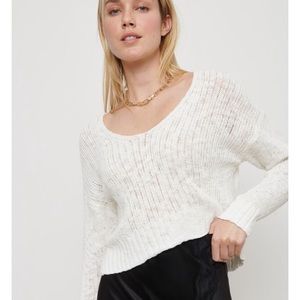 Loose knit sweater